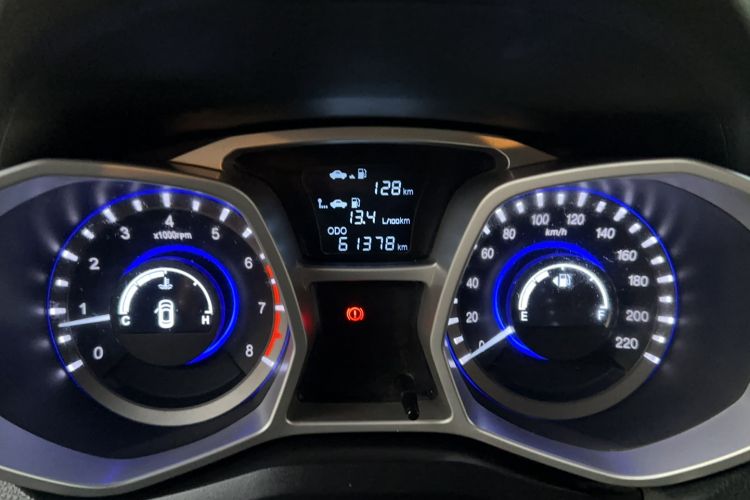 Used JAC Refine S3 2016 1.5L Manual Luxury Smart Premium Edition Odometer Close Up