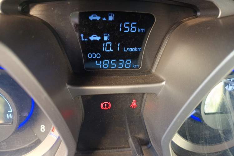 Used JAC Refine S3 2016 1.5L Manual Luxury Model Odometer Close Up