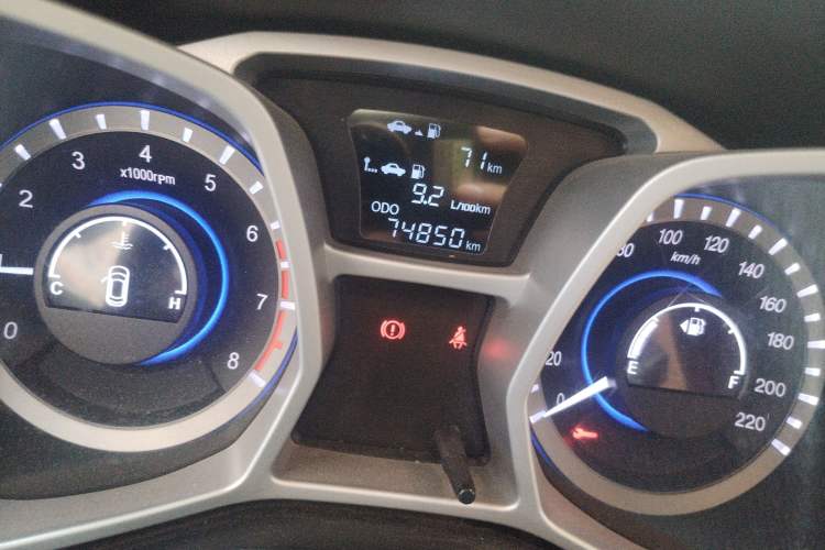 Used JAC Refine S3 2016 1.5L Manual Luxury Smart Version Odometer Close Up
