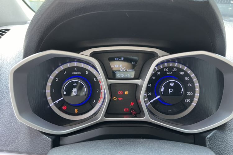 Used JAC Refine S3 2016 1.5L CVT Luxury Smart Version Odometer Close Up