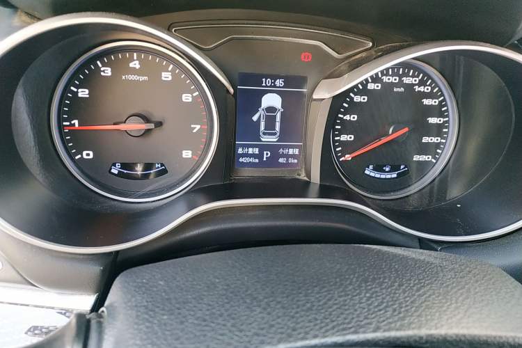 Used JAC Refine S3 2017 1.6L CVT Luxury Smart Model Odometer Close Up
