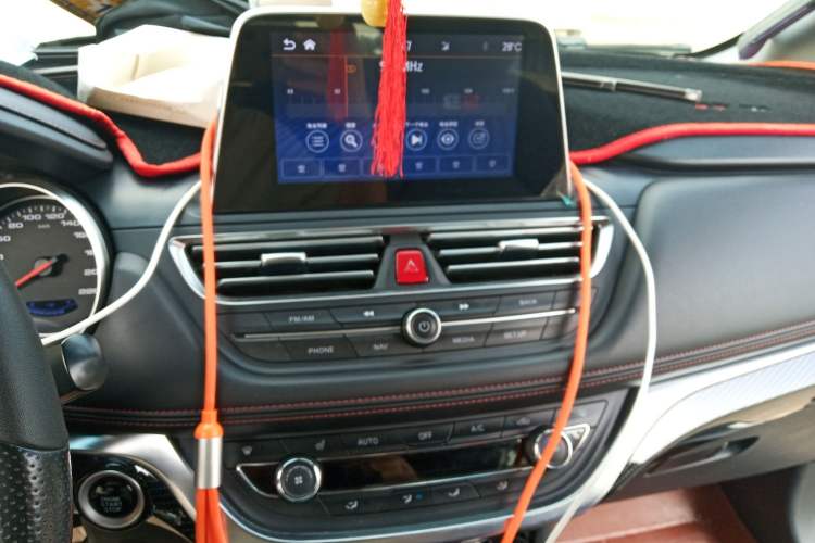 Used JAC Refine S3 2018 Smart Drive Version 1.6L CVT Smart Connect Model Audio And AC Panel