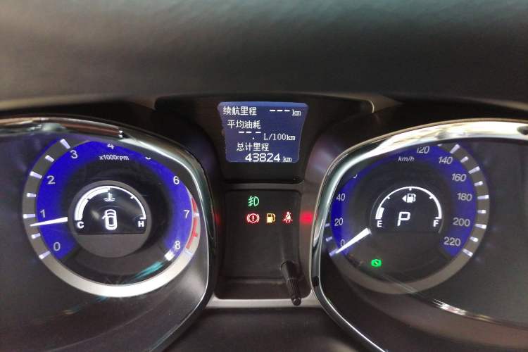 Used JAC Refine S5 2017 1.5T Automatic E-commerce Edition Odometer Close Up