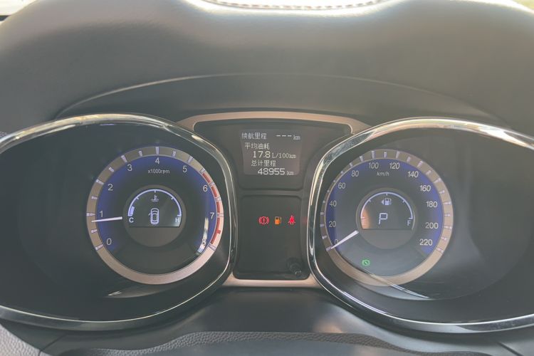 Used JAC Refine S5 2017 1.5T Automatic E-commerce Edition Odometer Close Up