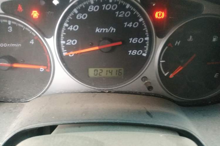Used JAC Ruiling 2014 2.5T Standard Version Big Double Cab 4B2-95C43 Odometer Close Up