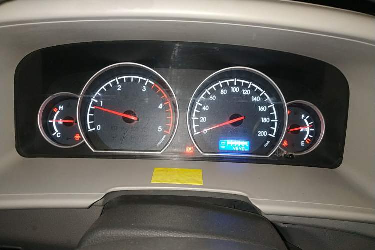 Used JAC Sunray 2019 1.9T Fuel-Efficient Platinum Edition 5-9 Seater Star Express Instrument Cluster