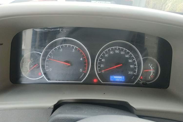 Used JAC Sunray 2019 1.9T Fuel-Efficient Platinum Edition 3-Seat Star Logistics Van Instrument Cluster