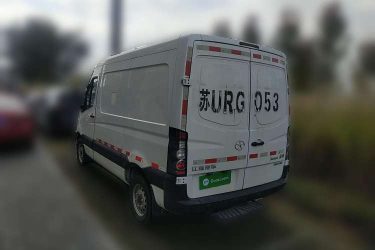 Used JAC Sunray 2019 1.9T Fuel-Efficient Platinum Edition 3-Seat Star Logistics Van Rear Left 45 Deg