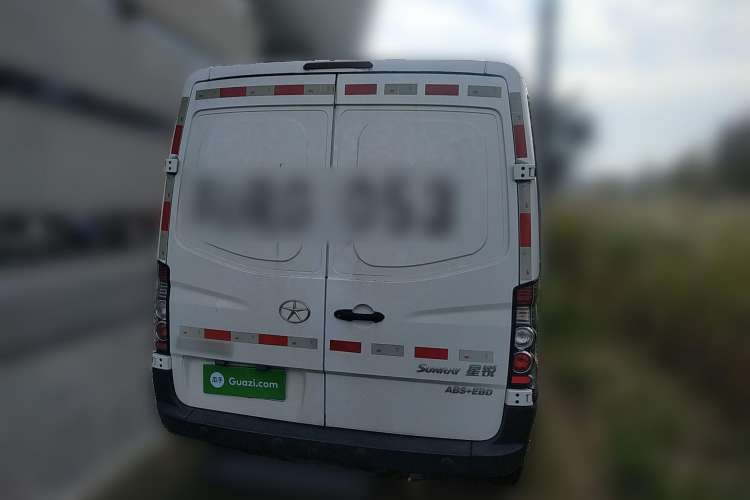 Used JAC Sunray 2019 1.9T Fuel-Efficient Platinum Edition 3-Seat Star Logistics Van Rear