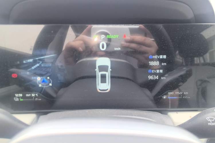 Used JAC X8 E 2024 Joyful Edition 7-Seater Instrument Cluster