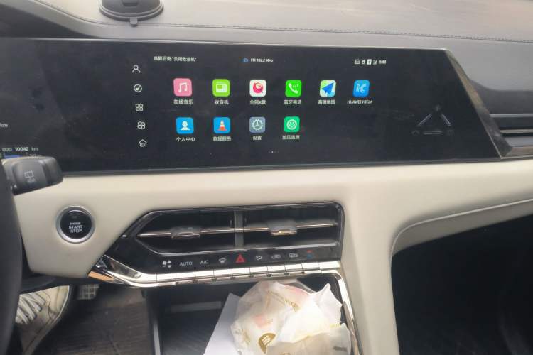 Used JAC X8 E 2024 Joyful Edition 7-Seater Audio And AC Panel