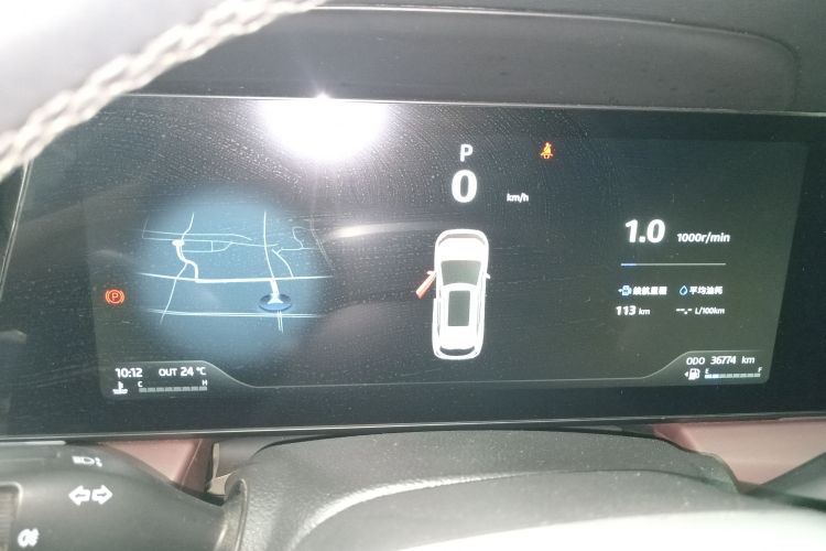 Used JAC X8 PLUS 2024 1.5 TGDI DCT Smart Edition 7-Seater Instrument Cluster