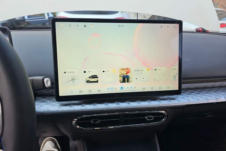 Used JAC Yiwei 3 2023 505km Pro Audio And AC Panel