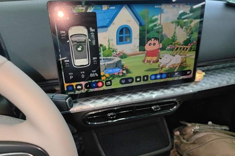 Used JAC Yiwei 3 2023 505km Pro Audio And AC Panel