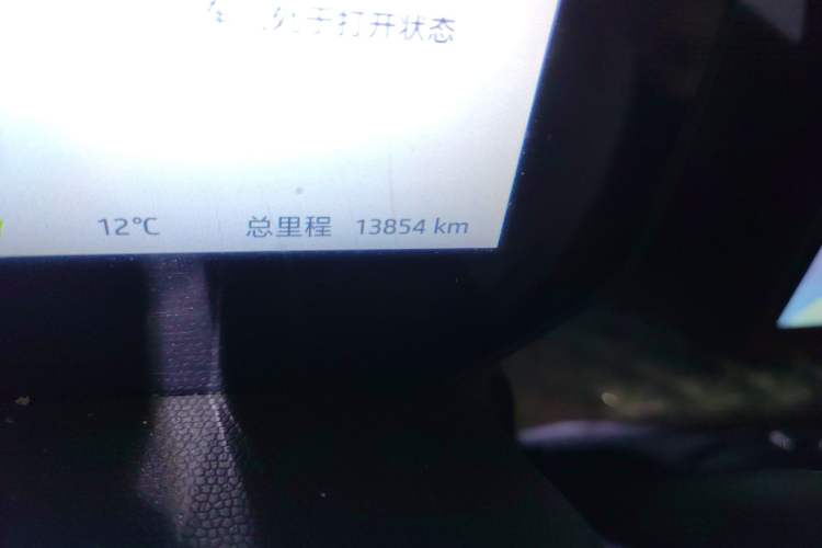 Used JAC Yiwei 3 2023 405km Lite Odometer Close Up