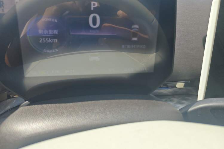 Used JAC Yiwei 3 2023 405km Lite Odometer Close Up