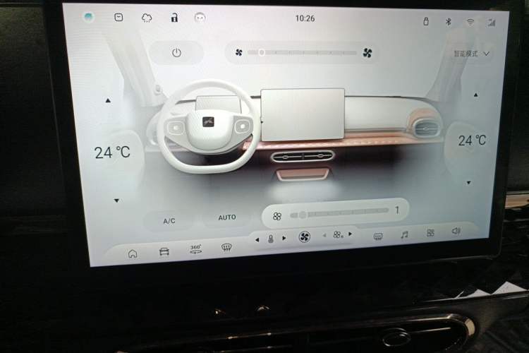 Used JAC Yiwei 3 2024 Beloved Edition 330km Air+ Audio And AC Panel