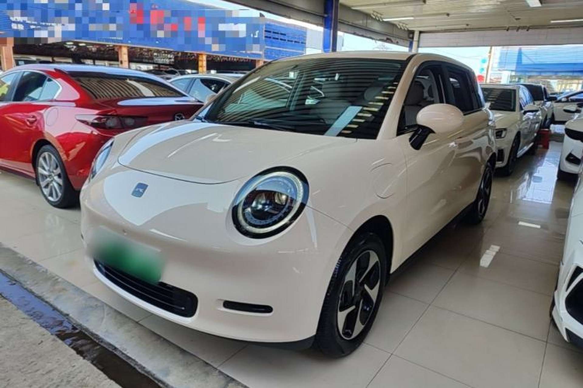 Used JAC Yiwei 3 2024 Zhiai Edition 505km Champion Version Front Left 45 Deg