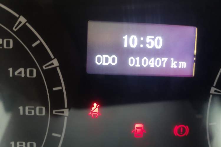 Used JAC Yiwei Aipao  Odometer Close Up