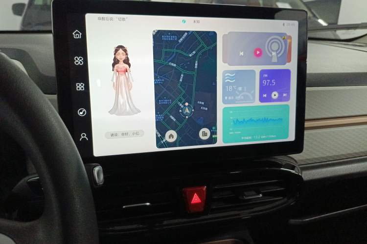 Used JAC Yiwei E10X 2024 Charming Edition 301km Air Audio And AC Panel