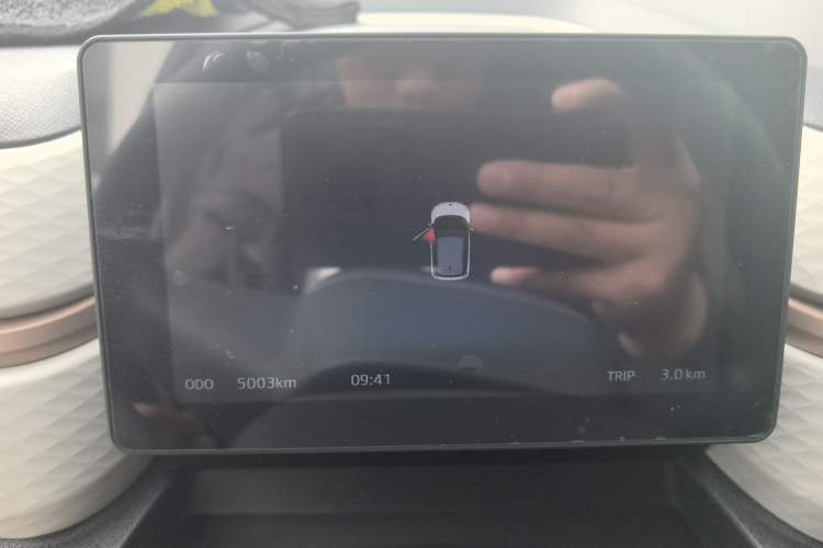 Used JAC Yiwei E10X 2024 Charming Edition 301km Lite Odometer Close Up