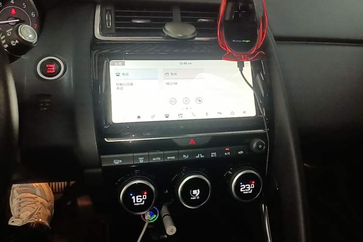 Used Jaguar E-PACE 2018 P200 S China VI Audio And AC Panel