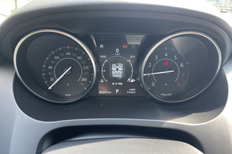 Used Jaguar E-PACE 2018 P200 China V Standard Odometer Close Up