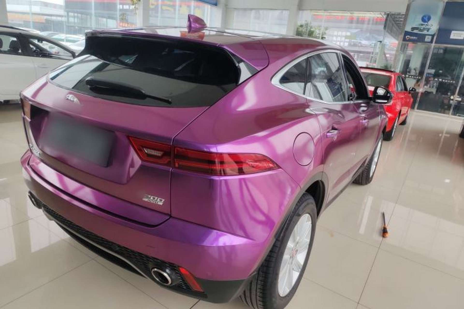 Used Jaguar E-PACE 2018 P200 China V Standard Rear Right 45 Deg