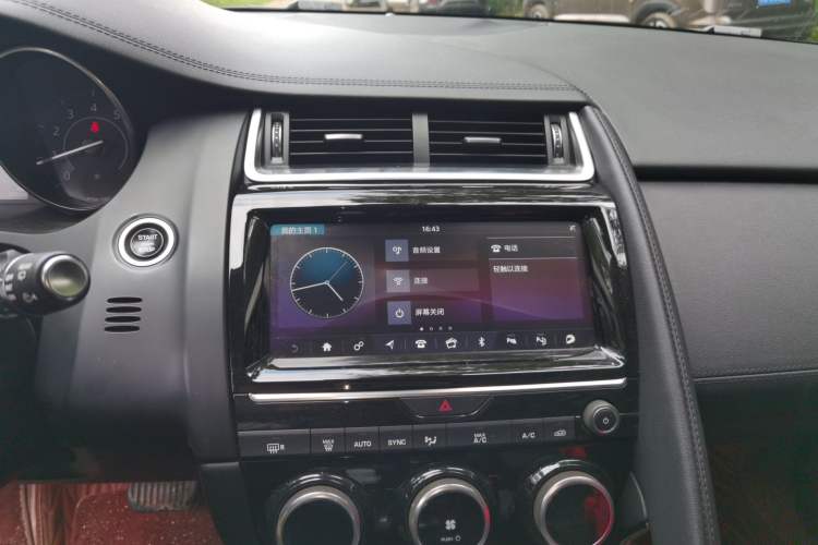 Used Jaguar E-PACE 2018 P250 S China V-standard Audio And AC Panel