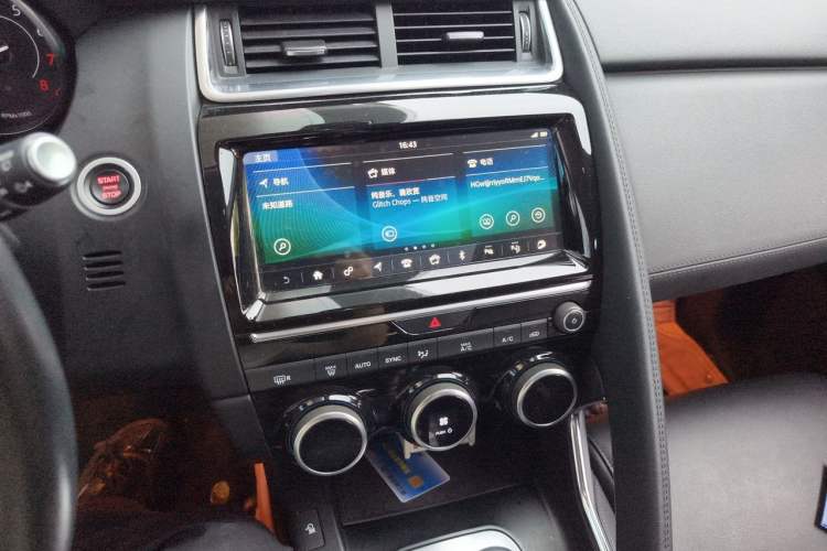 Used Jaguar E-PACE 2018 P250 S China V-standard Audio And AC Panel