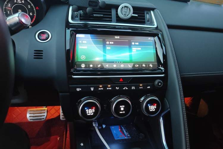 Used Jaguar E-PACE  Audio And AC Panel