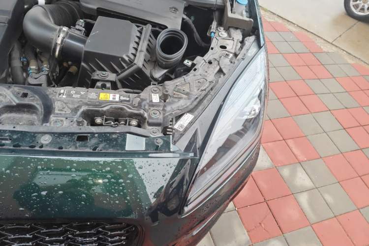 Used Jaguar E-PACE 2024 YAO Black Sport Edition R-DYNAMIC SE BLACK Engine Bay Left