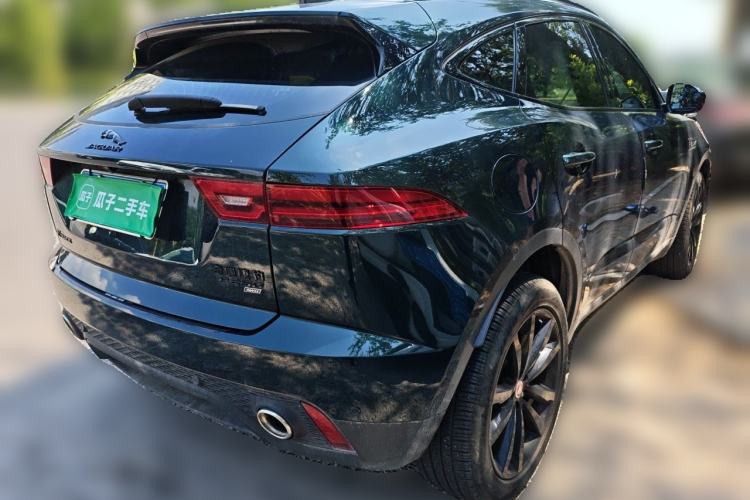 Used Jaguar E-PACE 2024 YAO Black Sport Edition R-DYNAMIC SE BLACK Rear Right 45 Deg