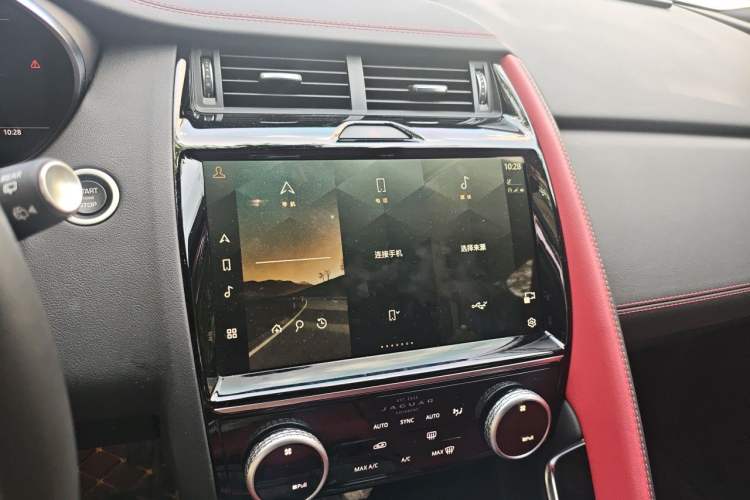 Used Jaguar E-PACE 2024 All-New R-DYNAMIC S Sport Edition Audio And AC Panel
