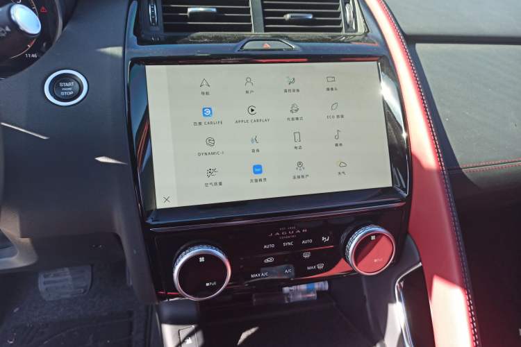 Used Jaguar E-PACE 2024 All-New R-DYNAMIC S Sport Edition Audio And AC Panel