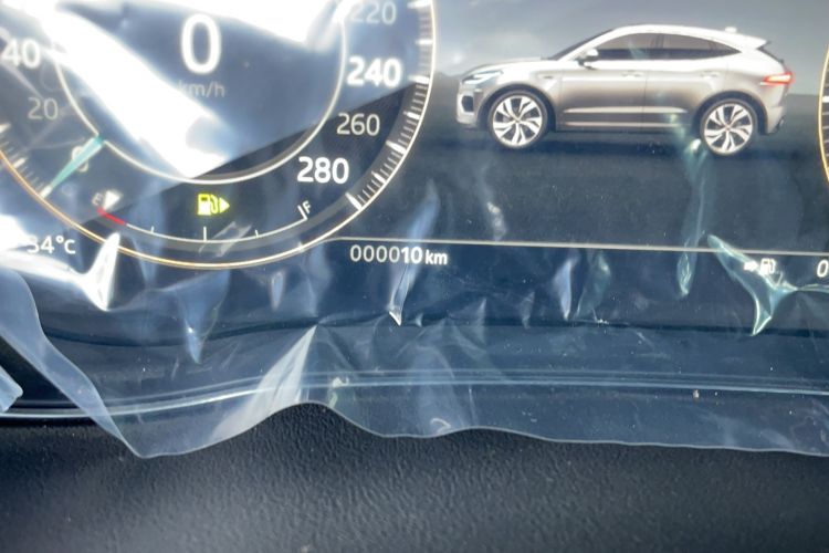 Used Jaguar E-PACE 2024 All-New R-DYNAMIC S Sport Edition Odometer Close Up