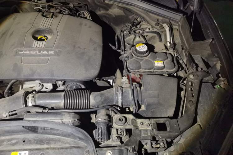 Used Jaguar F-PACE 2016 2.0T Two-Wheel-Drive R-Sport Sport Edition Engine Bay Left