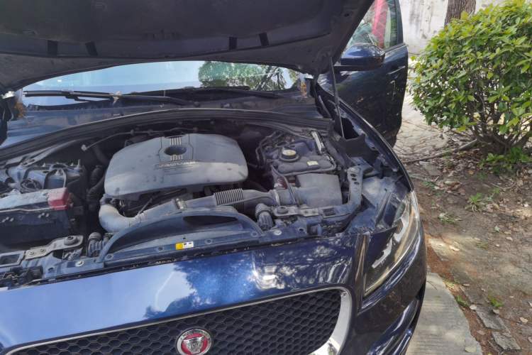 Used Jaguar F-PACE 2016 2.0T Two-Wheel-Drive R-Sport Sport Edition Engine Bay Left