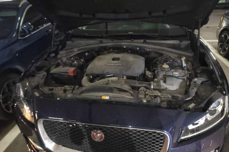 Used Jaguar F-PACE 2016 2.0T Two-Wheel-Drive R-Sport Sport Edition Engine Bay
