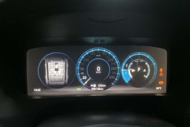 Used Jaguar F-PACE 2016 2.0T Two-Wheel-Drive R-Sport Sport Edition Instrument Cluster