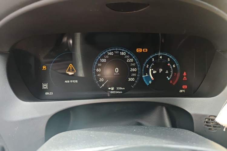 Used Jaguar F-PACE 2016 2.0T Two-Wheel-Drive R-Sport Sport Edition Instrument Cluster