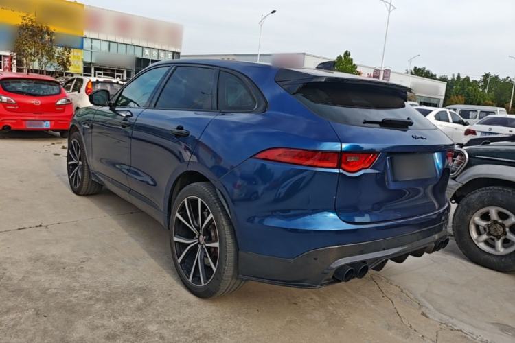 Used Jaguar F-PACE 2016 3.0 SC Four-Wheel Drive R-Sport Sport Edition Rear Left 45 Deg