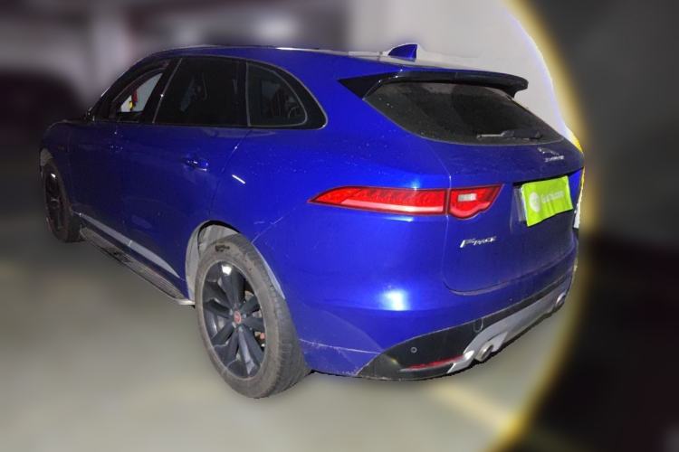 Used Jaguar F-PACE 2016 3.0 SC Four-Wheel Drive S High-Performance First-Edition Limited Model Rear Left 45 Deg