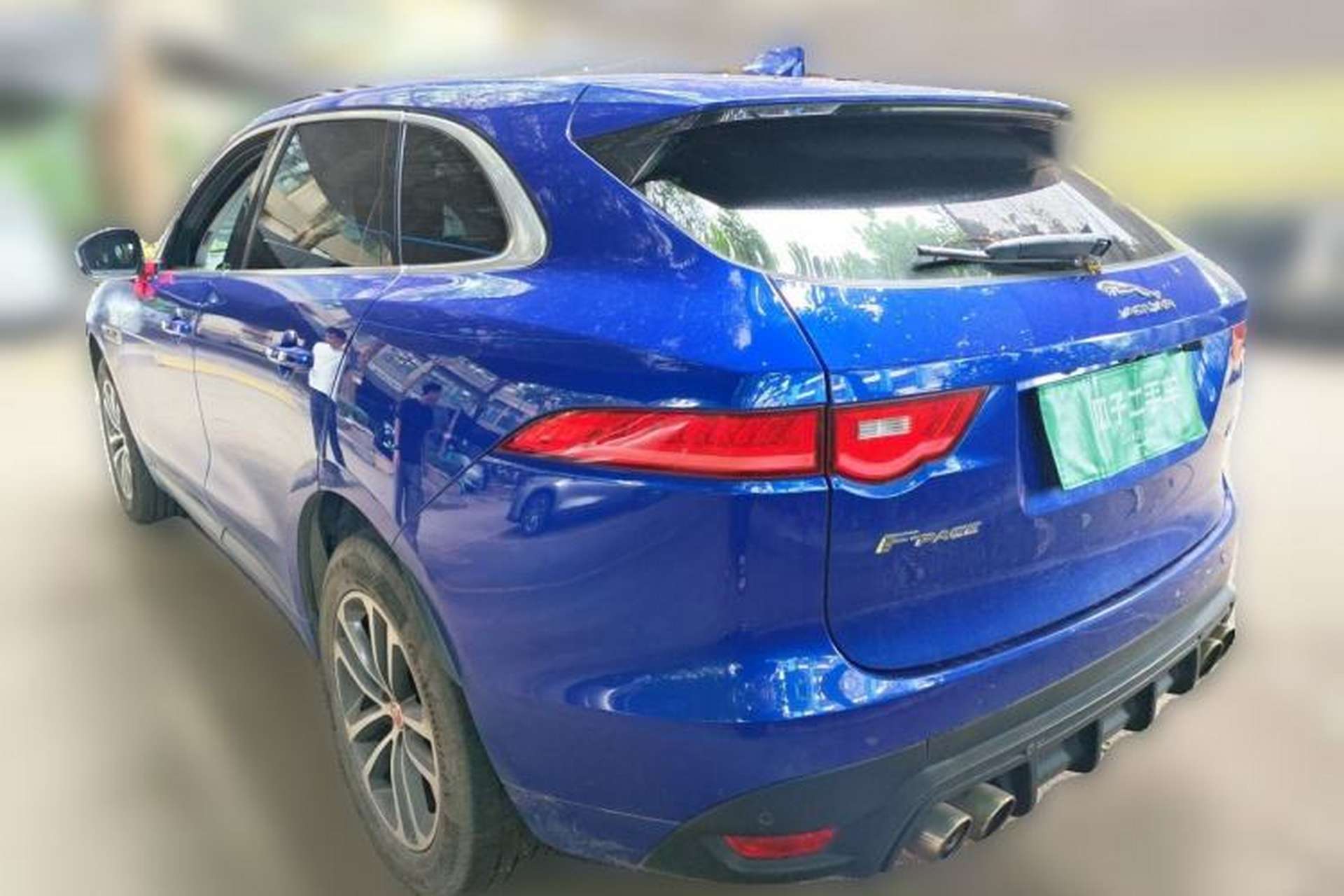 Used Jaguar F-PACE 2016 3.0 SC Four-Wheel Drive R-Sport Sport Edition Rear Left 45 Deg