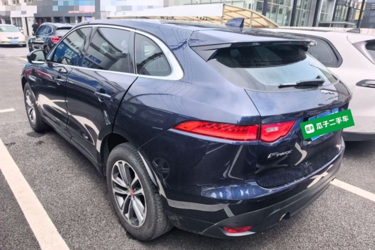 Used Jaguar F-PACE 2016 2.0T Two-Wheel-Drive R-Sport Sport Edition Rear Left 45 Deg