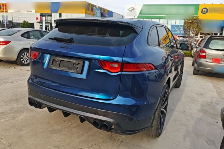 Used Jaguar F-PACE 2016 3.0 SC Four-Wheel Drive R-Sport Sport Edition Rear Right 45 Deg
