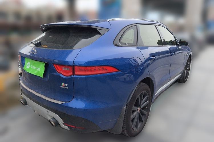 Used Jaguar F-PACE 2016 3.0 SC Four-Wheel Drive S High-Performance First-Edition Limited Model Rear Right 45 Deg