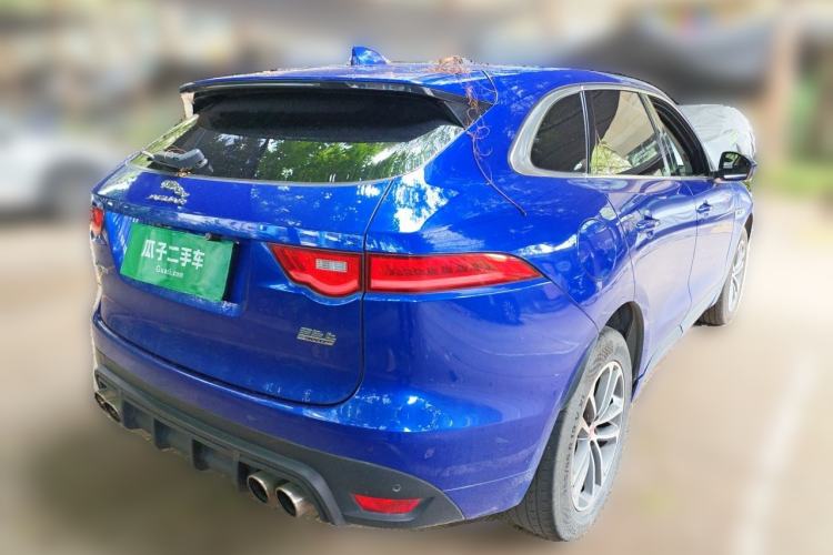 Used Jaguar F-PACE 2016 3.0 SC Four-Wheel Drive R-Sport Sport Edition Rear Right 45 Deg