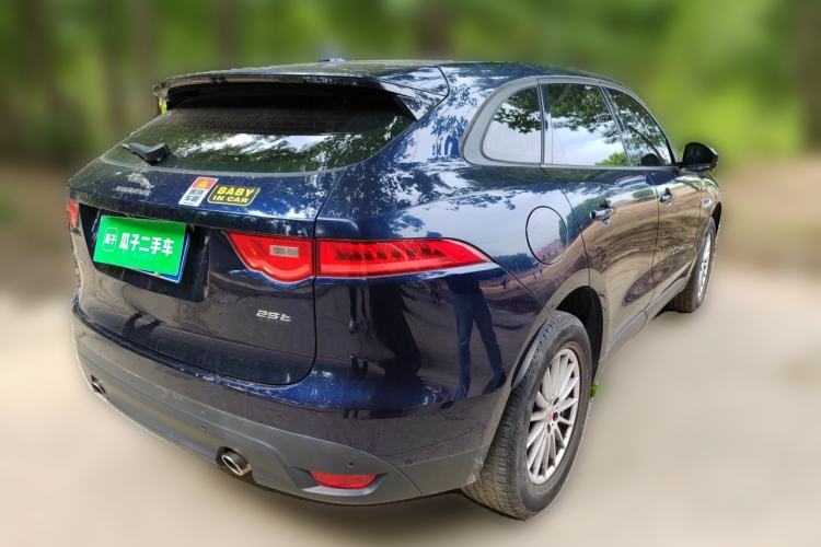 Used Jaguar F-PACE 2016 2.0T Two-Wheel Drive Urban Luxury Edition Rear Right 45 Deg