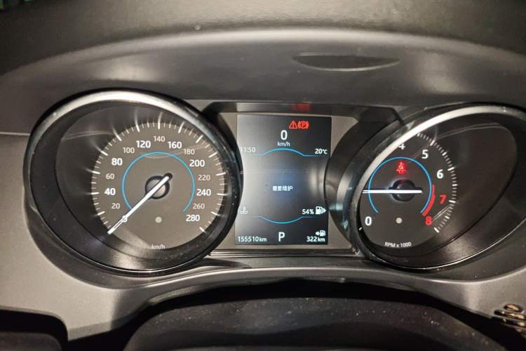 Used Jaguar F-PACE 2016 2.0T Two-Wheel Drive Urban Luxury Edition Instrument Cluster